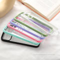 Macaron couleur bordure iphone silicone case